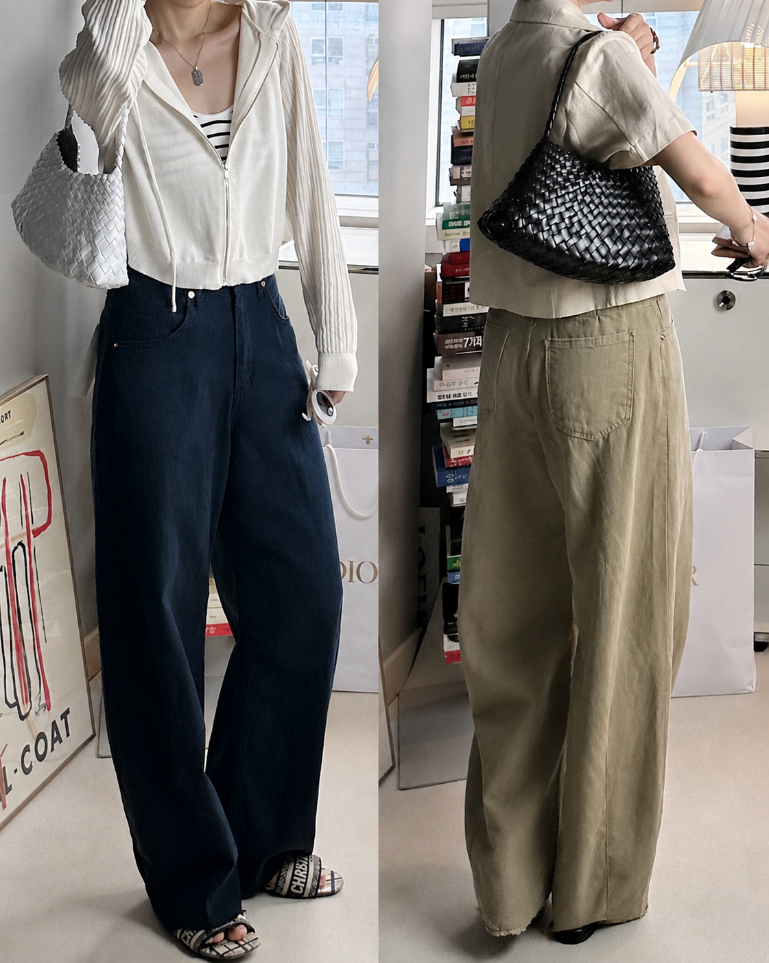 Linen Shaka Balloon Trousers