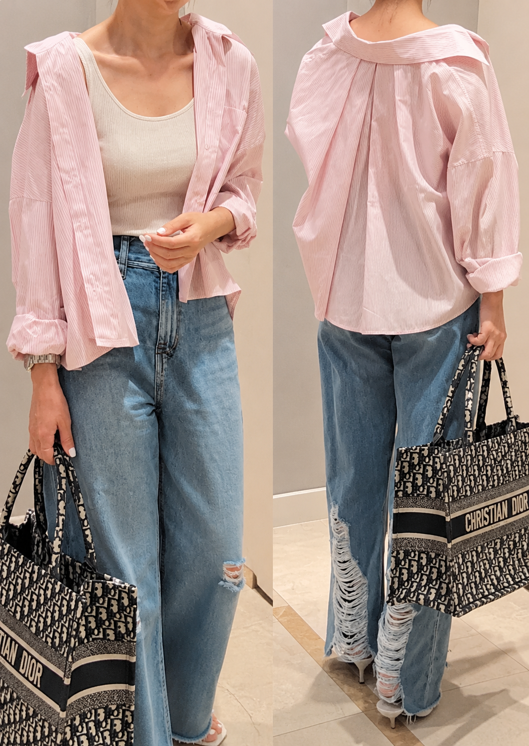 Back-Pleated Timeless Shirt