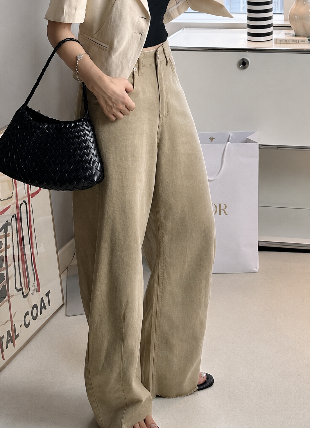 Linen Shaka Balloon Trousers