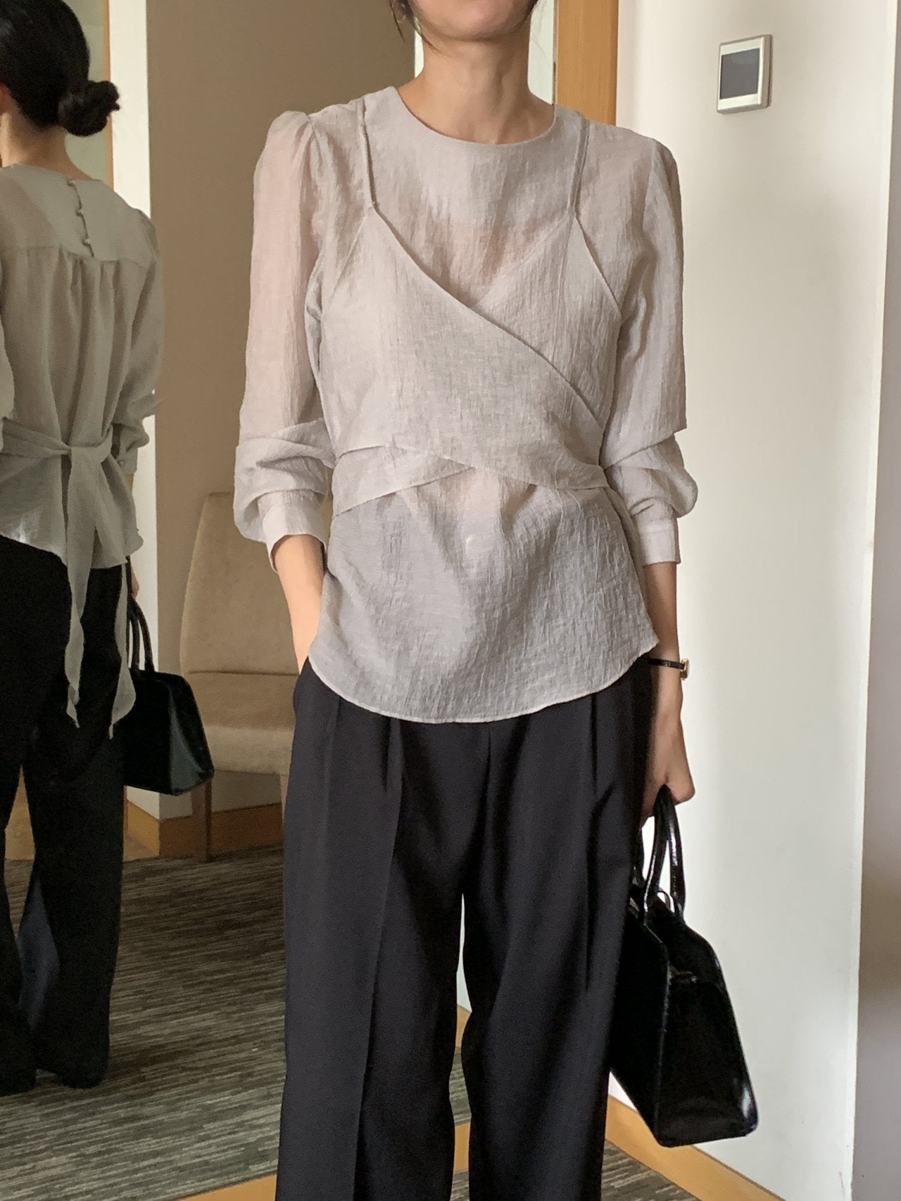 Mui Bustier Blouse