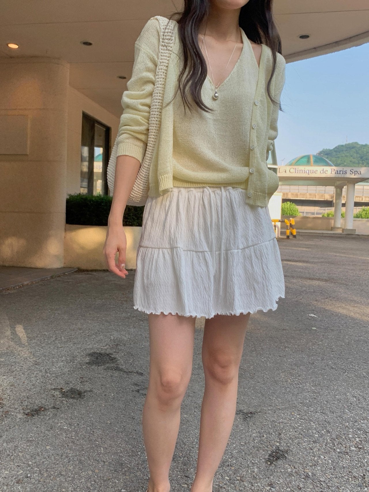 Halter Knit Cardigan