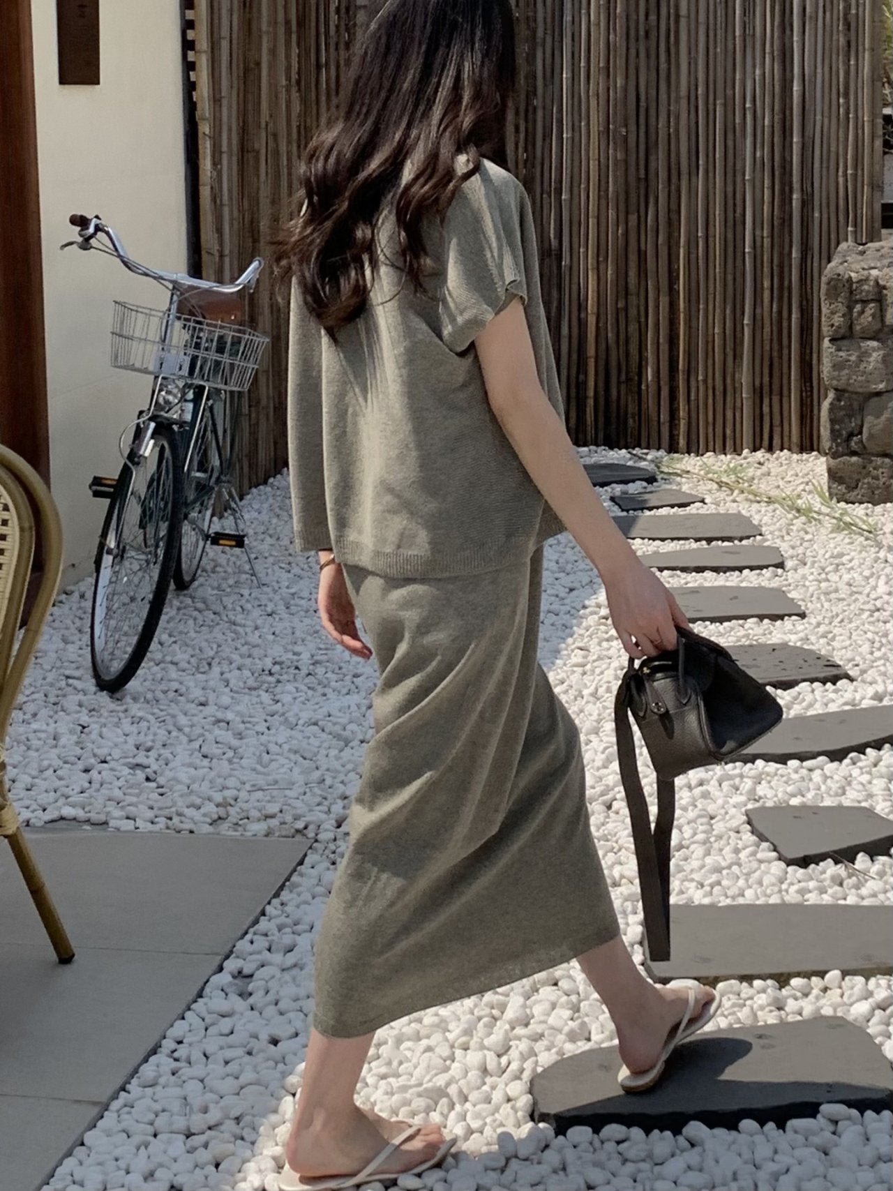 Holgament Artisan Linen Blend Two-Piece Set