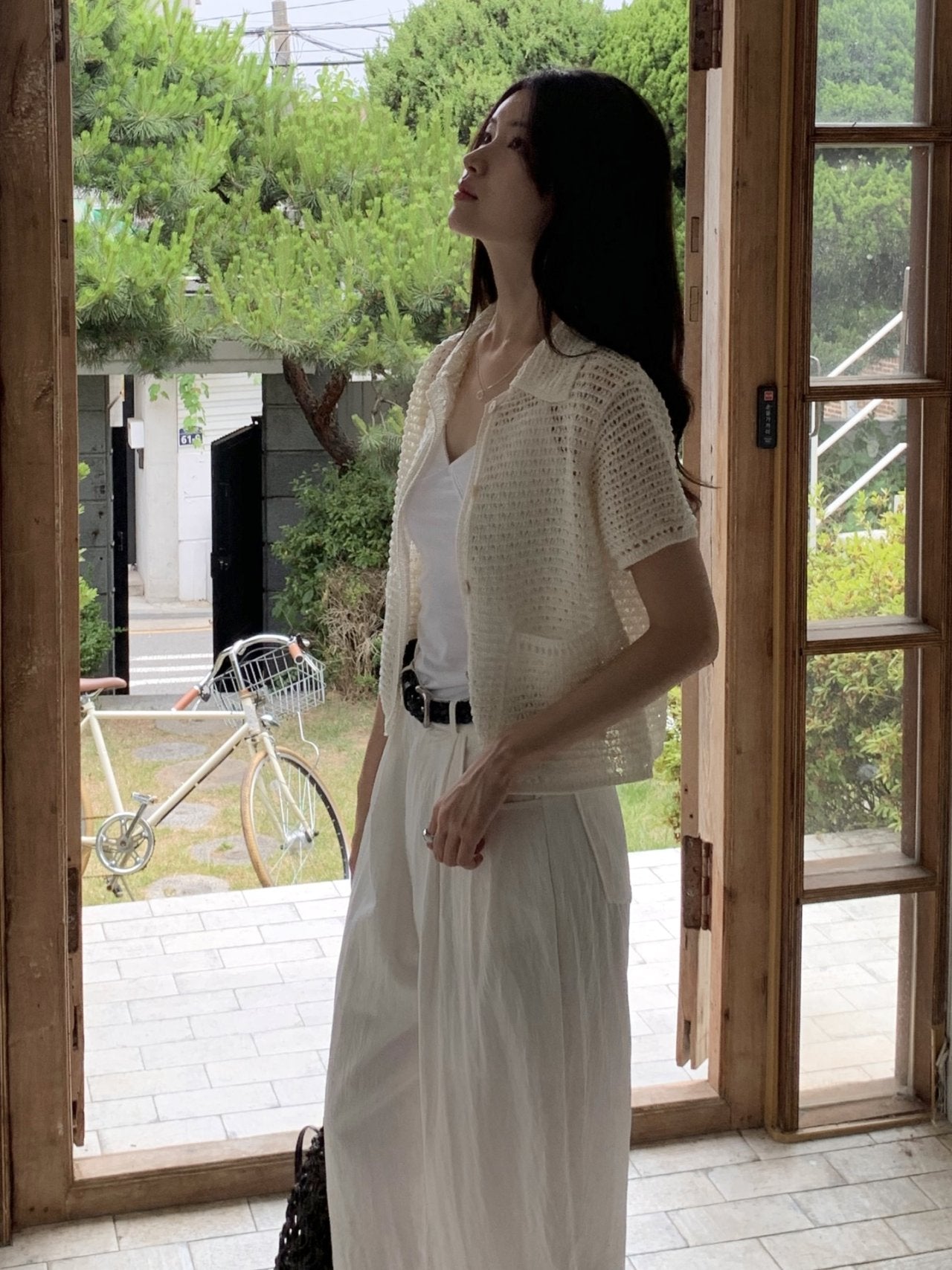 Lovely Knit Collar Cardigan