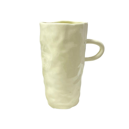 [Handmade Korean Ceramics] Wave Mug Lemon