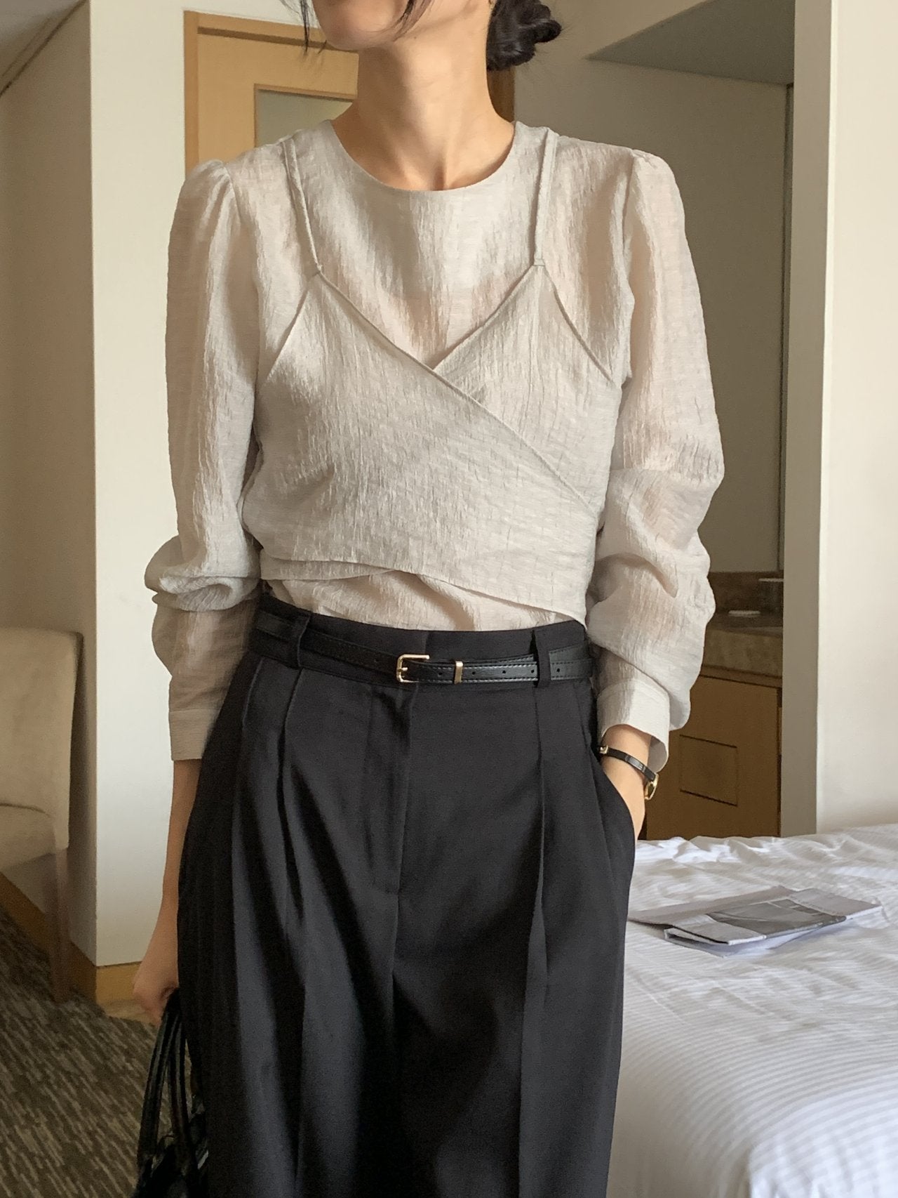 Mui Bustier Blouse