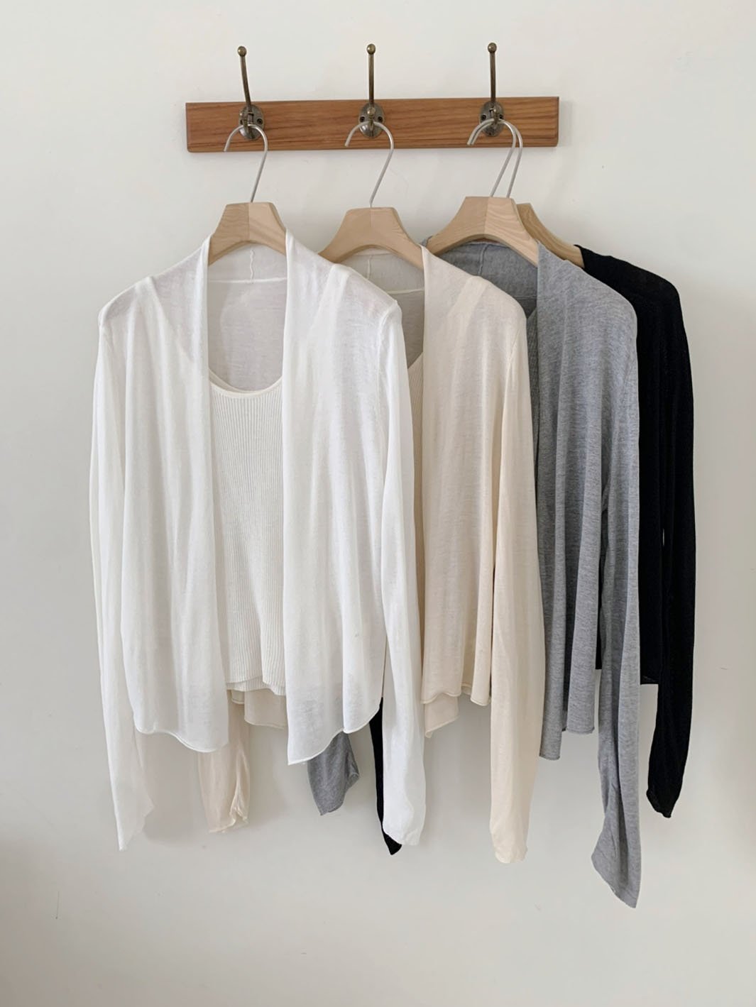 Summer Air Knit Cardigan Set