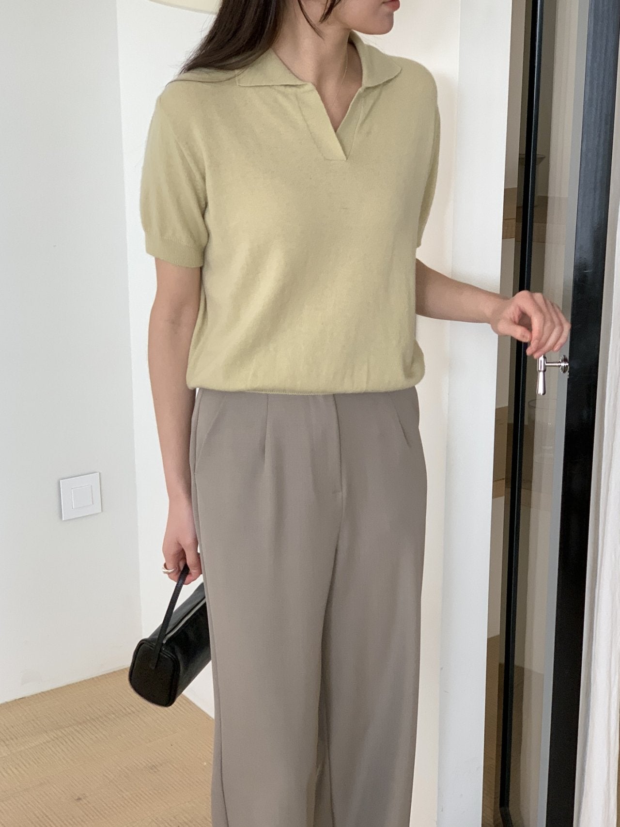 Sweet Palette Cashmere Collar Knit