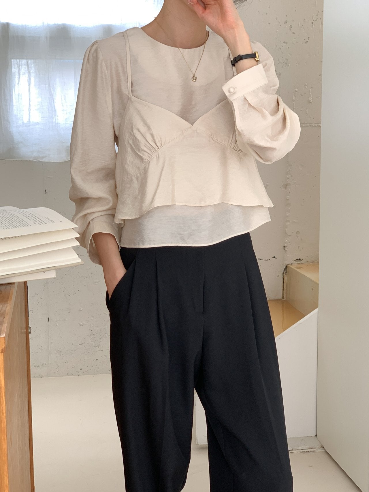 Dio Bustier Blouse
