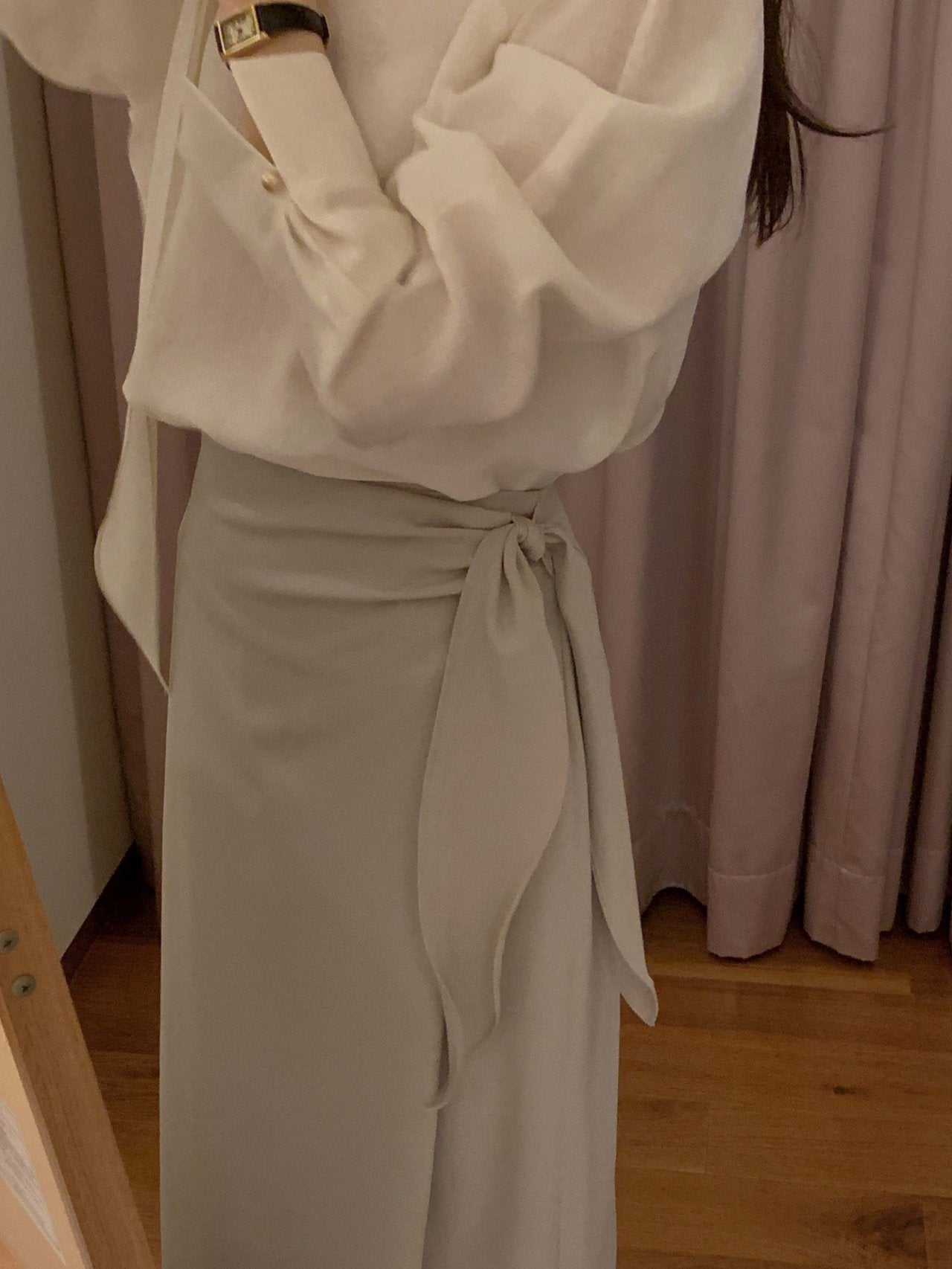 [Best Seller] Essential Wrap Long Skirt * Local Delivery: 1–2 Business Days *