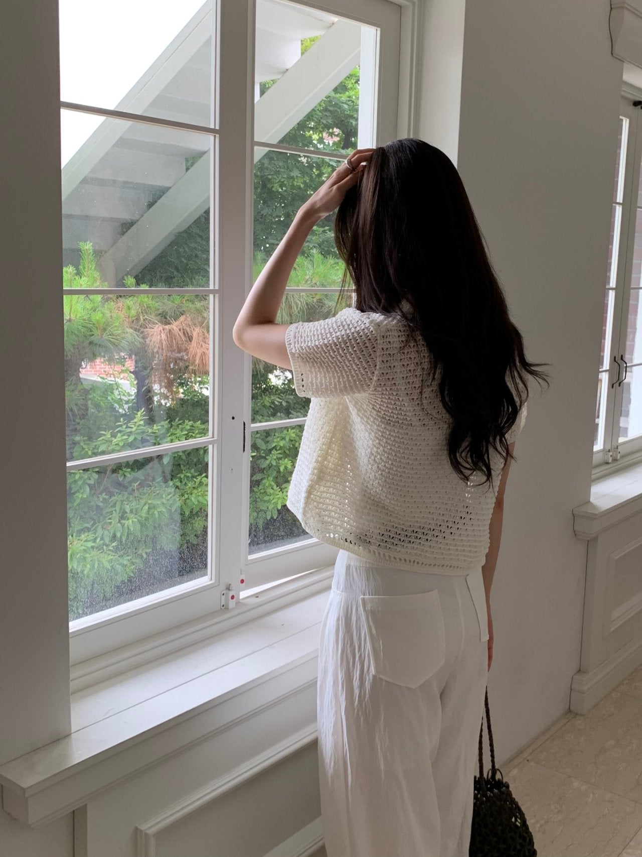 Lovely Knit Collar Cardigan