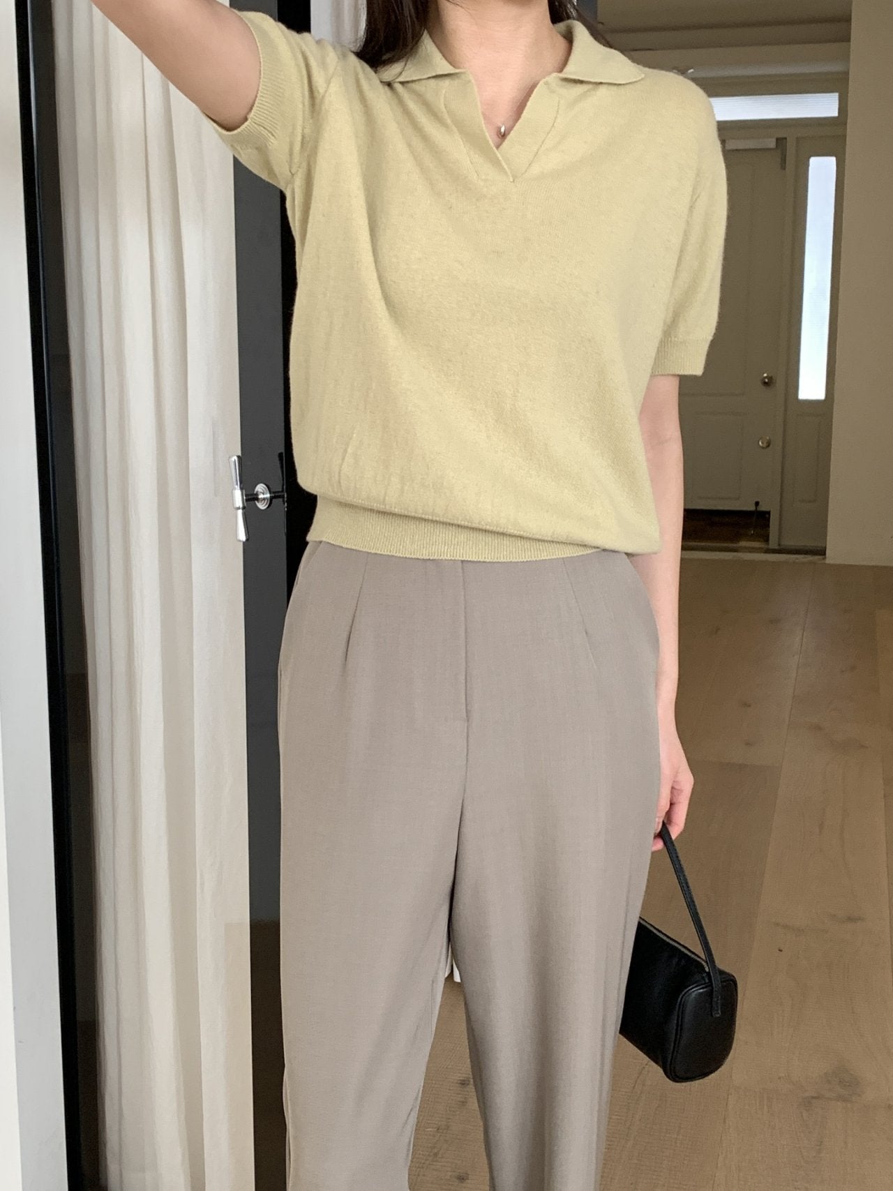 Sweet Palette Cashmere Collar Knit