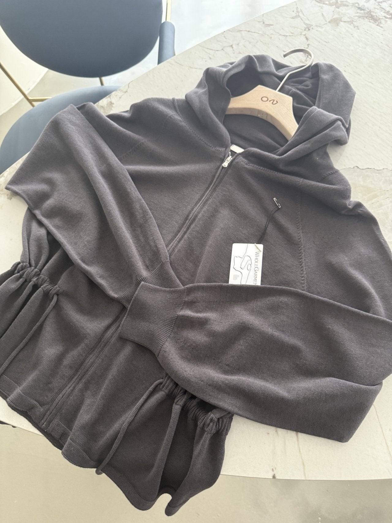 Premium Wool-Cotton Artisan Set-up - Deep Charcoal