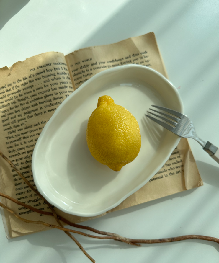 [Handmade Korean Ceramics] Wavy Plate in White