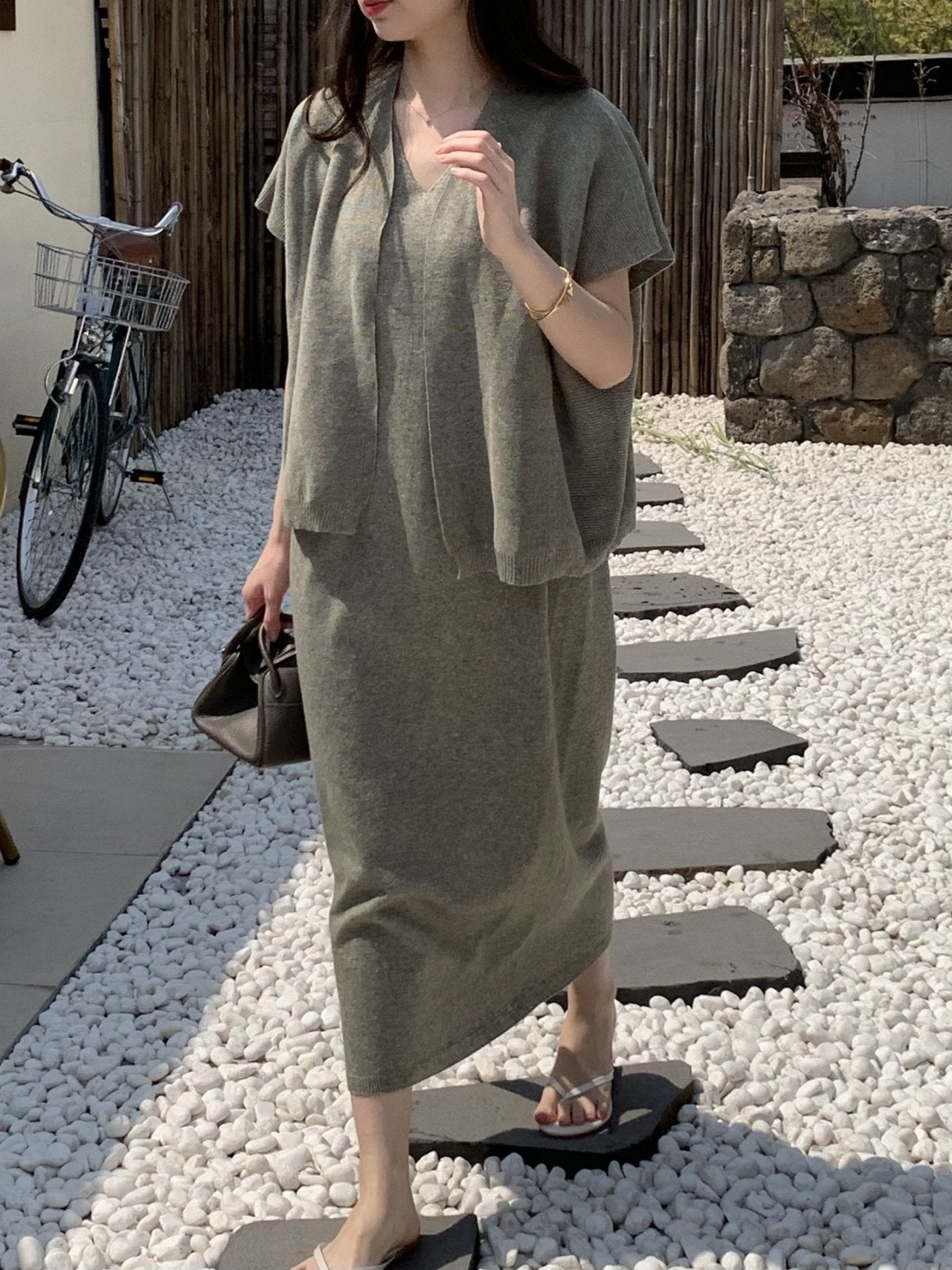 Holgament Artisan Linen Blend Two-Piece Set