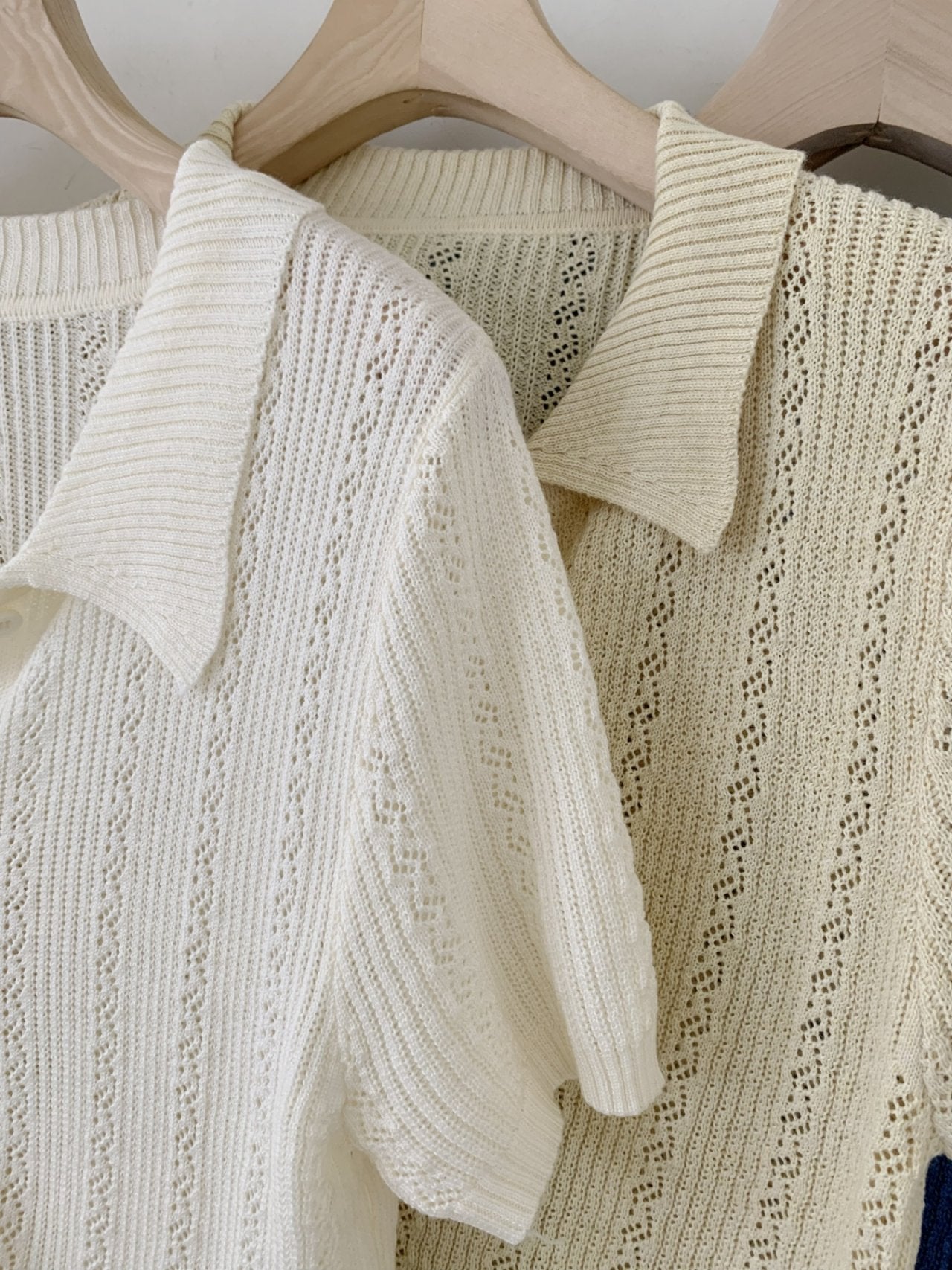 Summer Eyelet Knit Cardigan