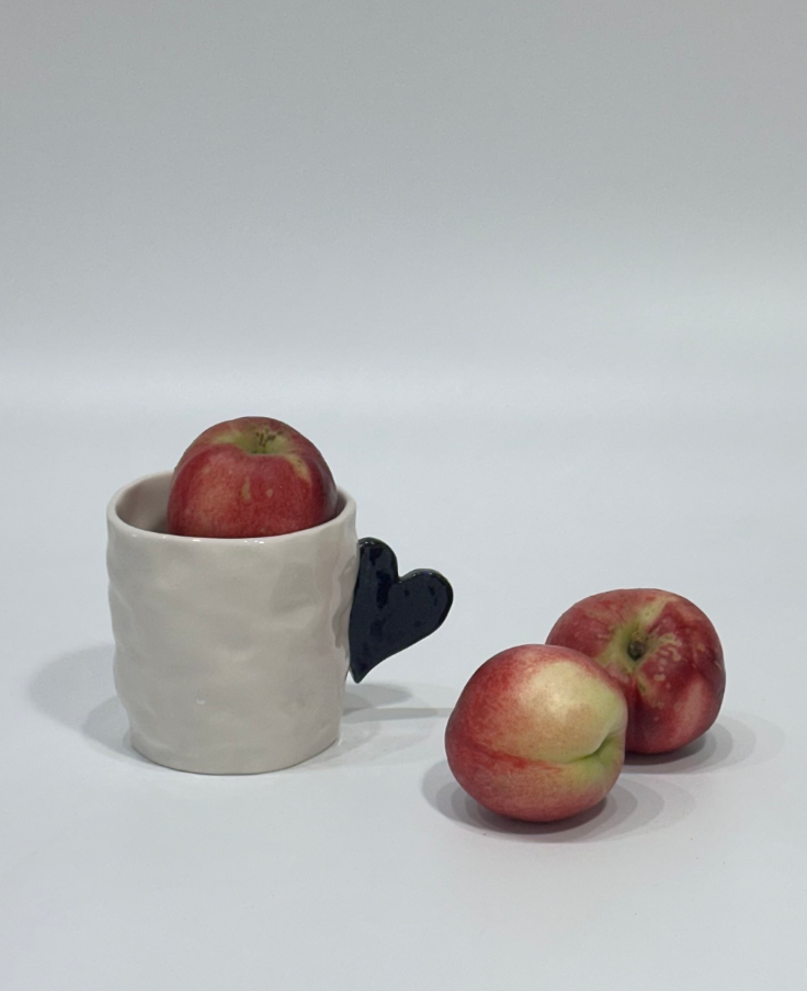 [Handmade Korean Ceramics] Heart Mug