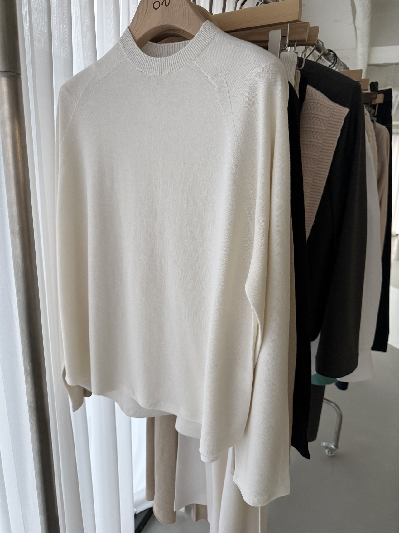 Whole Garment Wool-Cotton Cloud Set-up - Black (pants only)