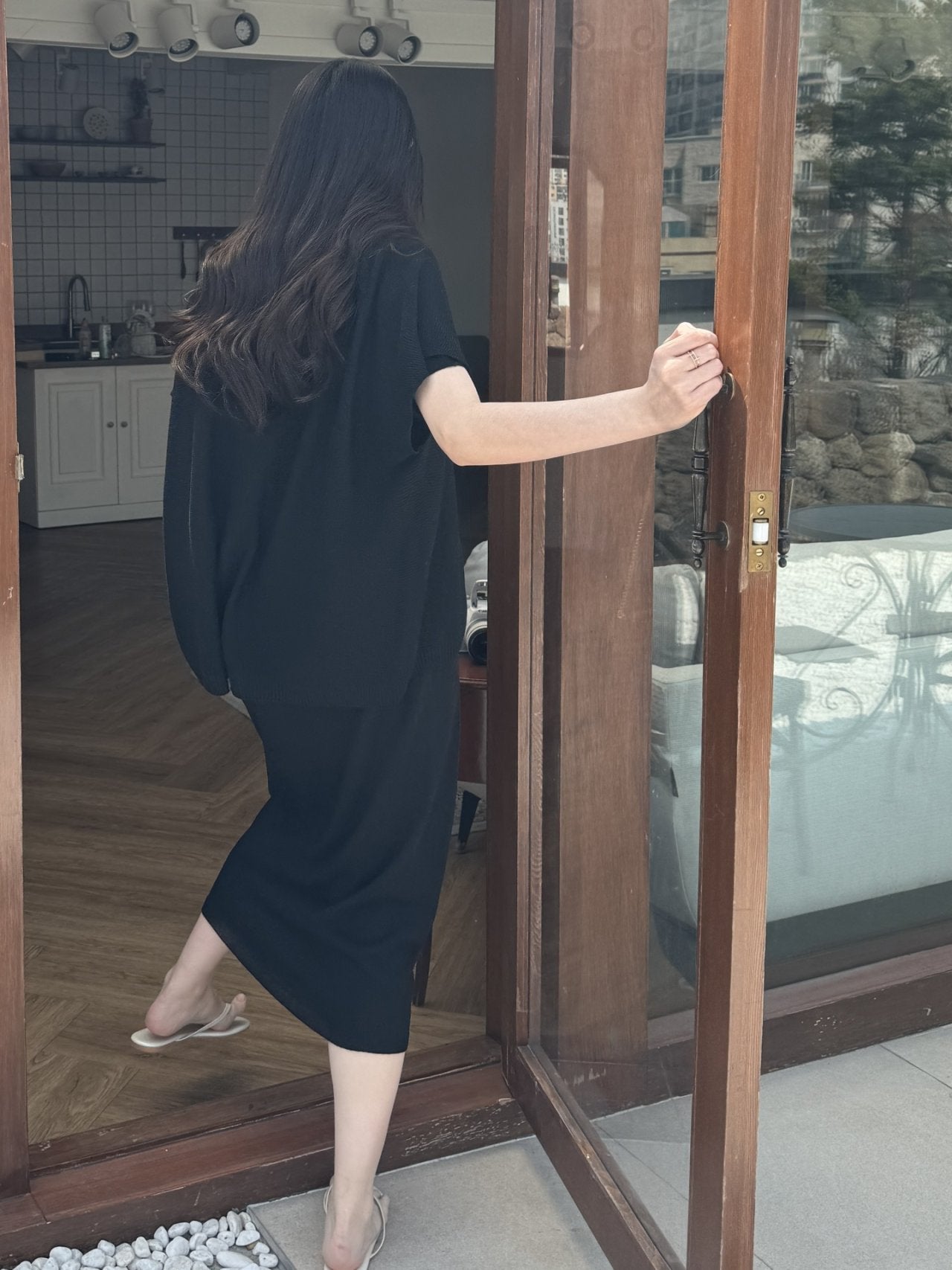 Holgament Artisan Linen Blend Two-Piece Set