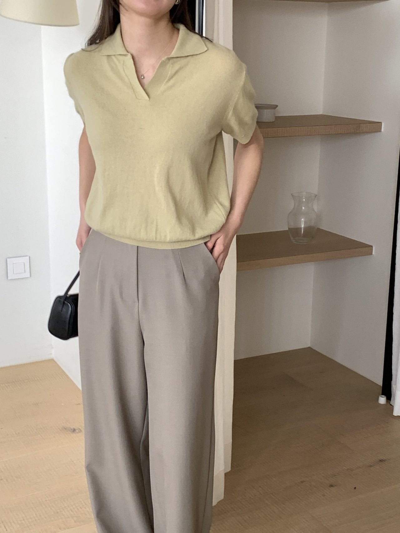 Sweet Palette Cashmere Collar Knit