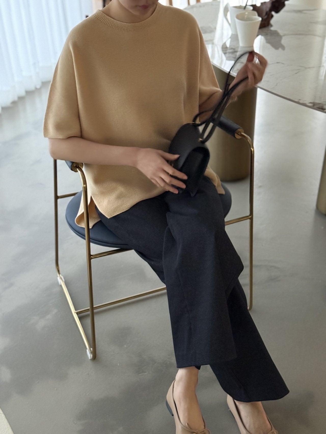 Signature Seamless Loose-Fit Knit