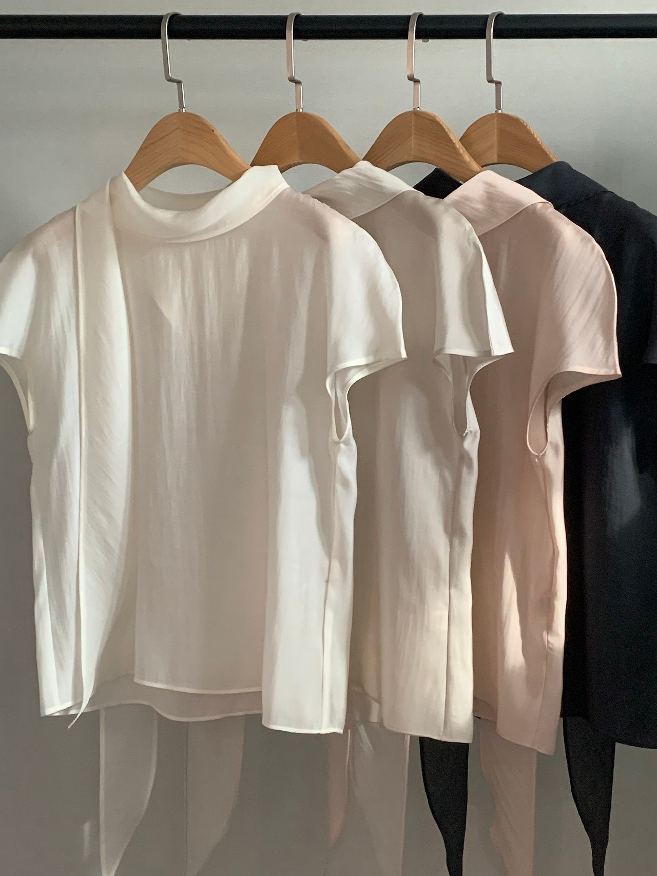 Multi-Tie Tencel Blouse
