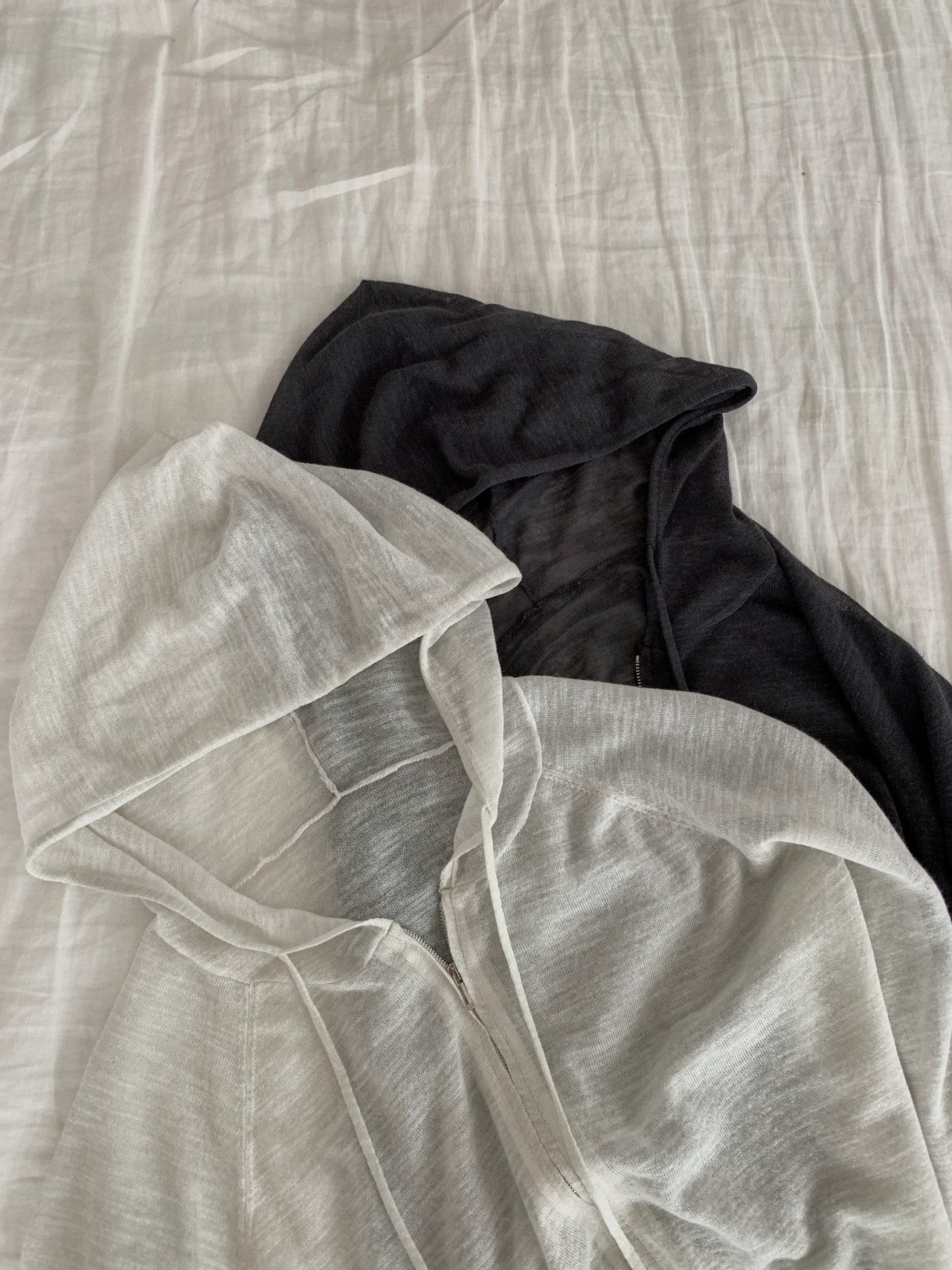Linen Hooded Knit