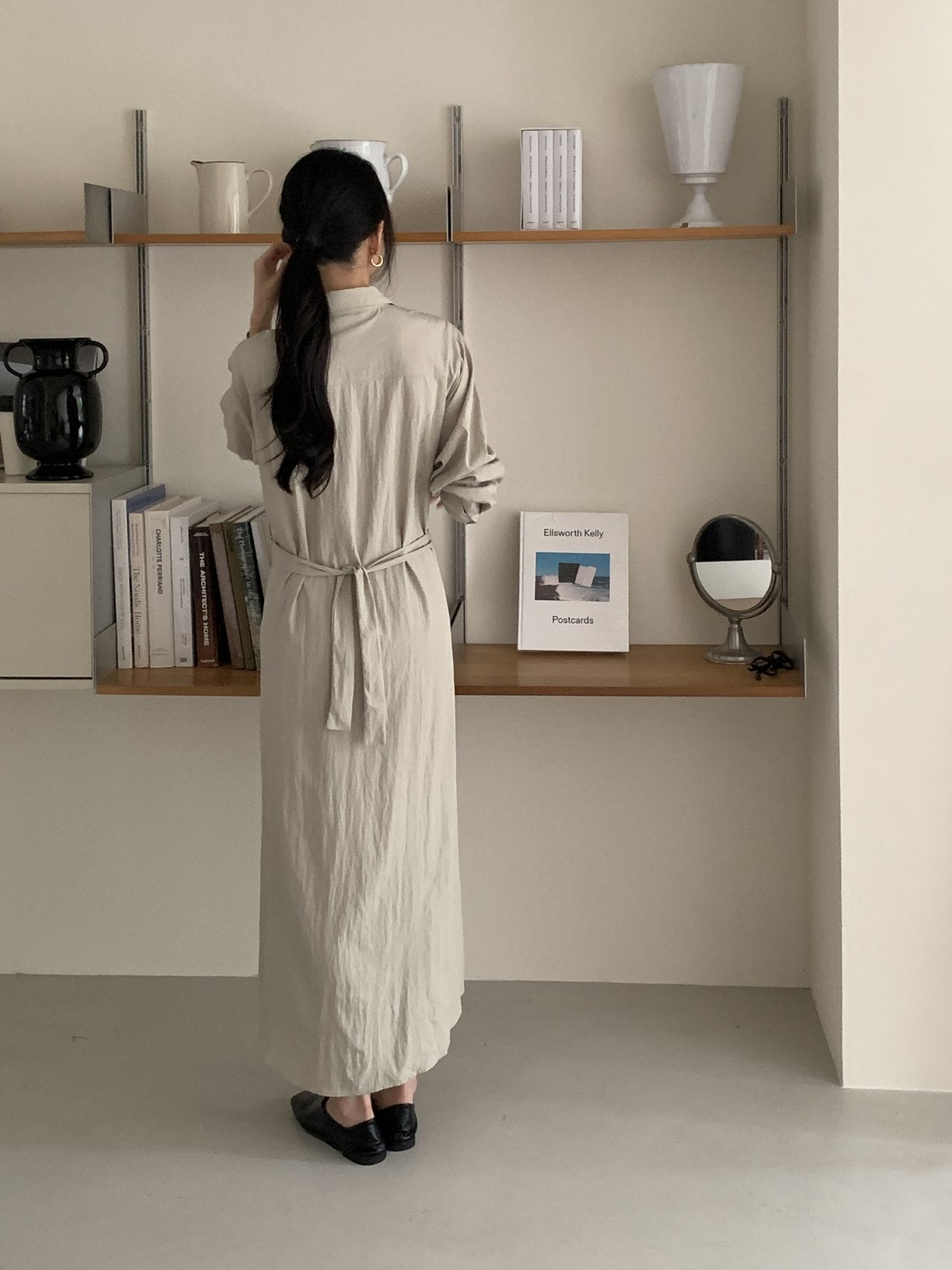 Trench-Style Shirt Dress