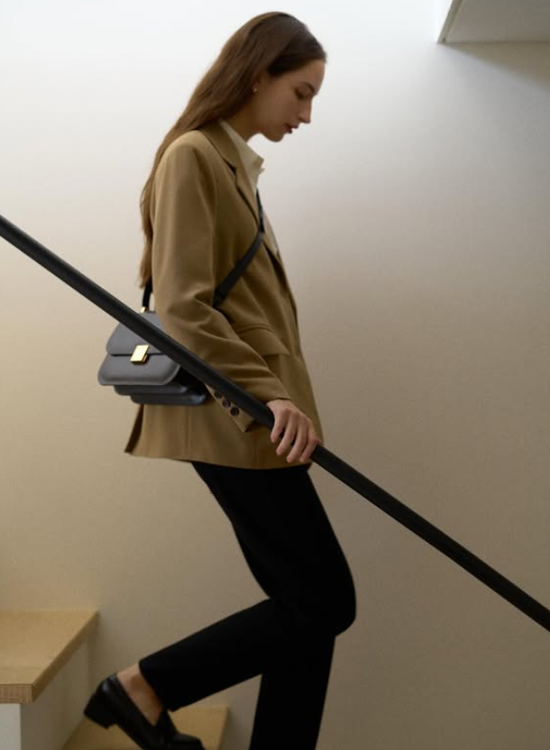 Korean-Made Premium Bag Crafted from Kip Leather