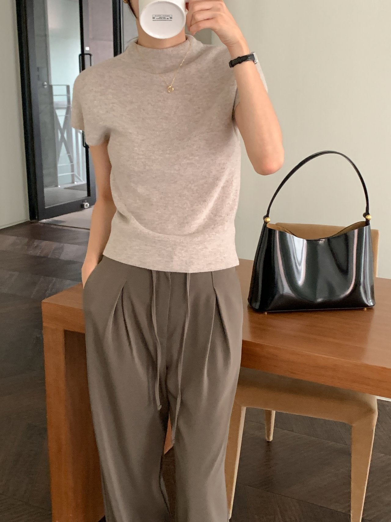 Cashmere Half-Neck Knit