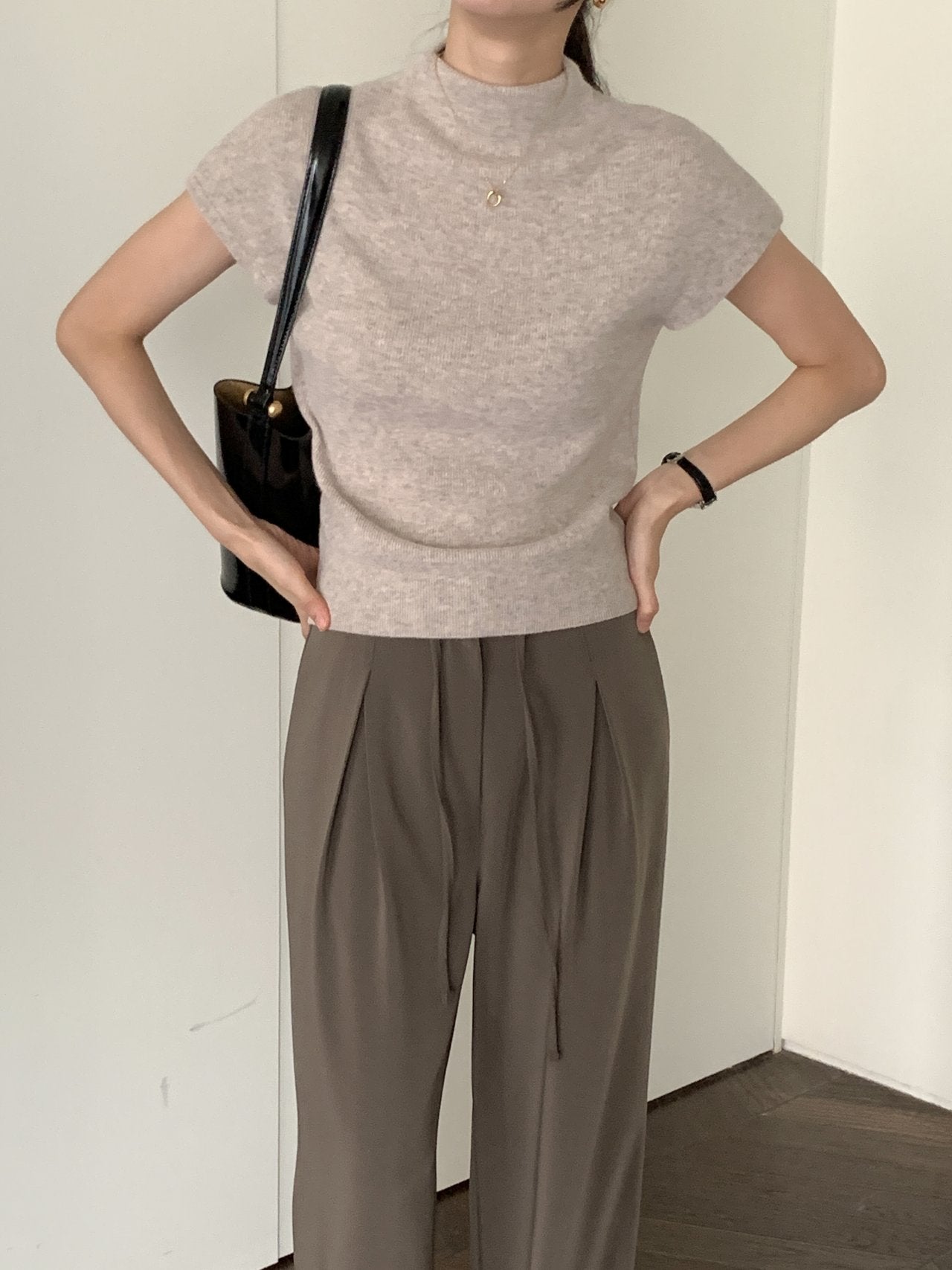 Cashmere Half-Neck Knit