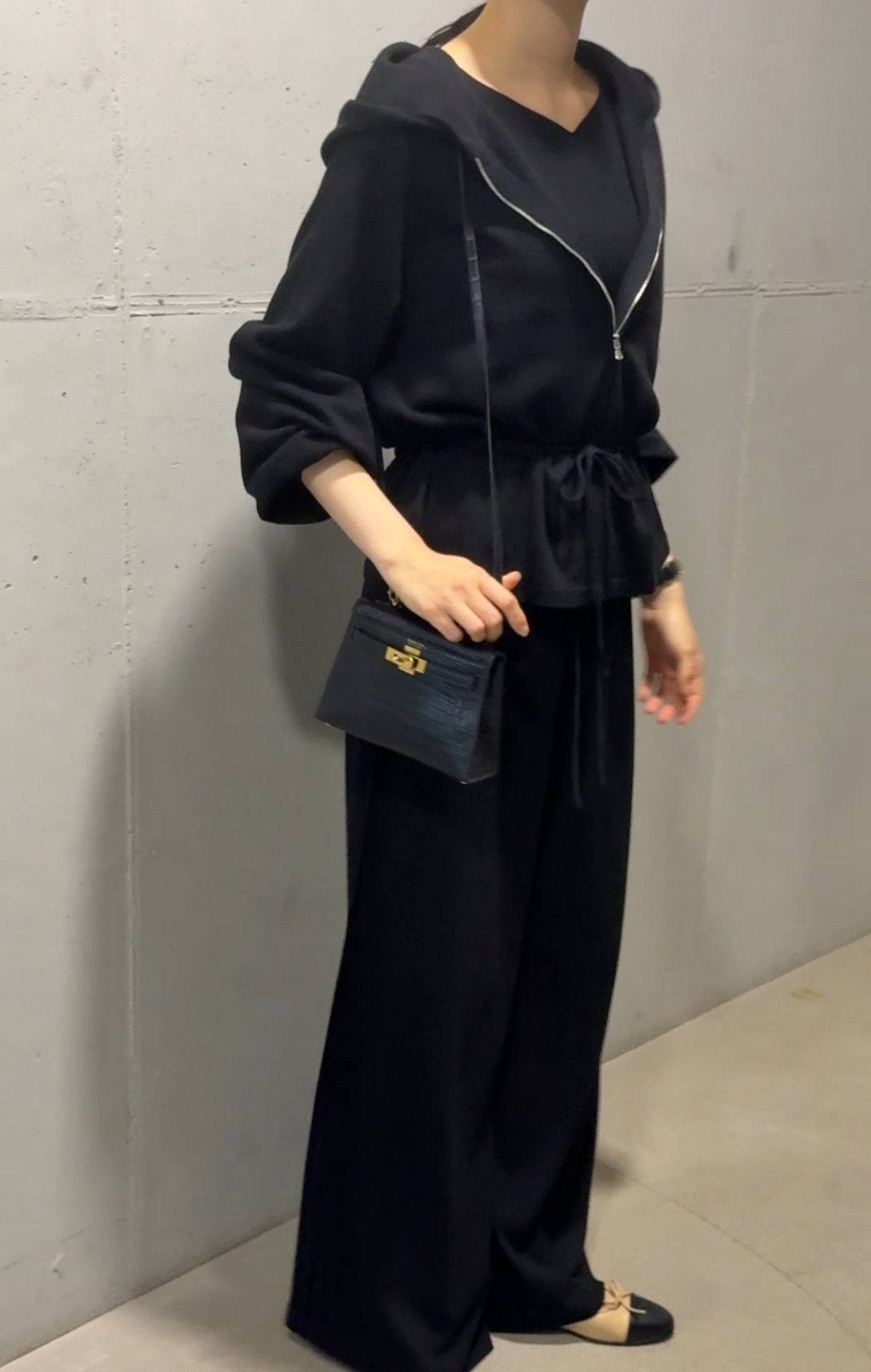 Premium Wool-Cotton Artisan Set-up - Black