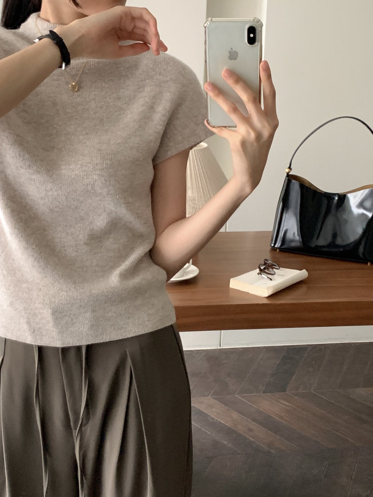 Cashmere Half-Neck Knit