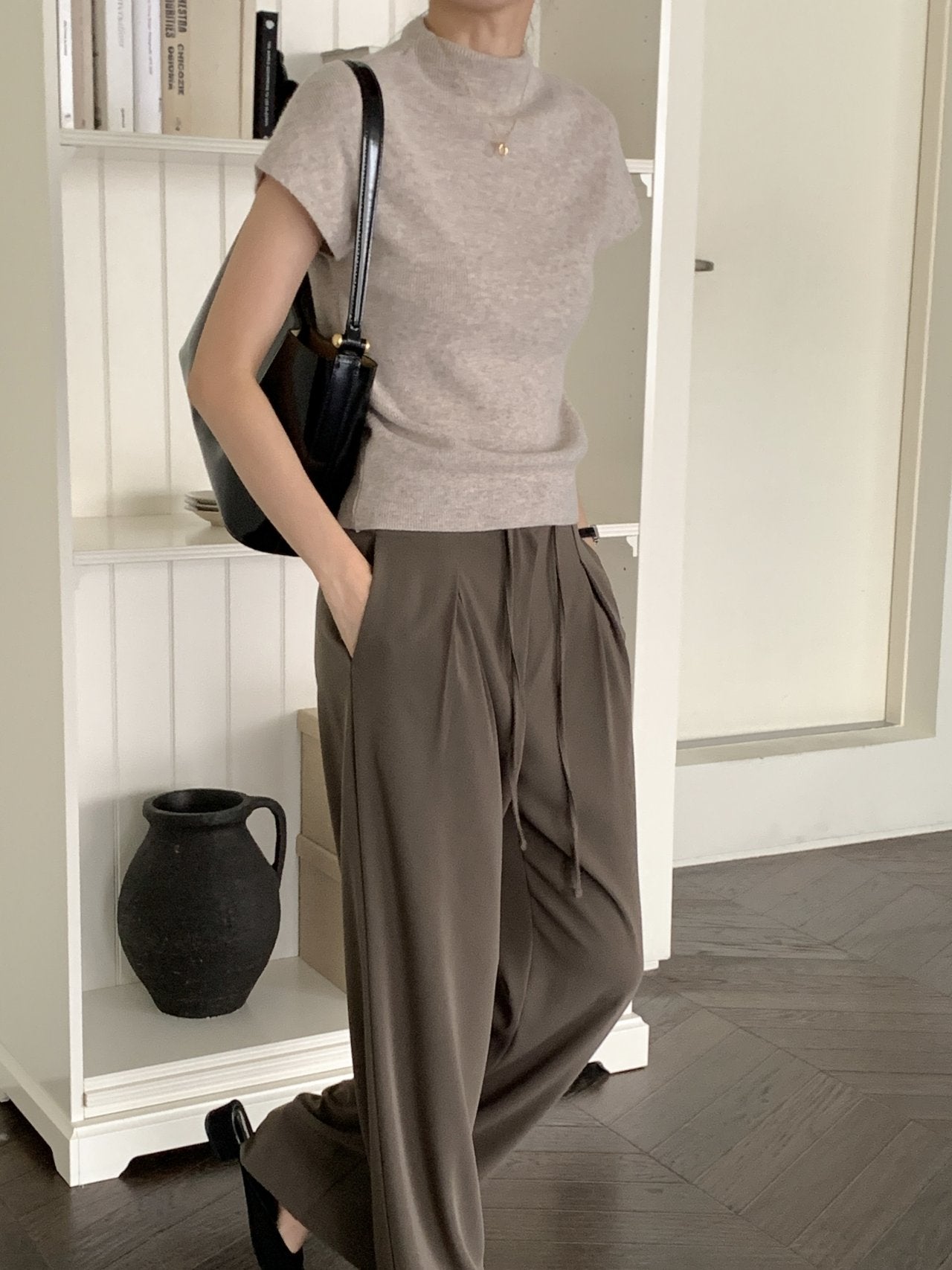 Cashmere Half-Neck Knit