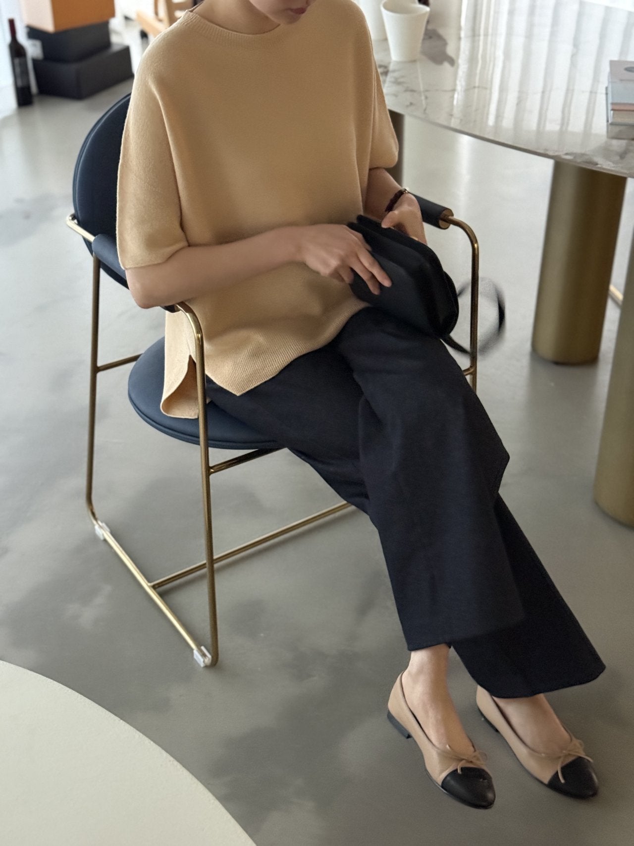 Signature Seamless Loose-Fit Knit