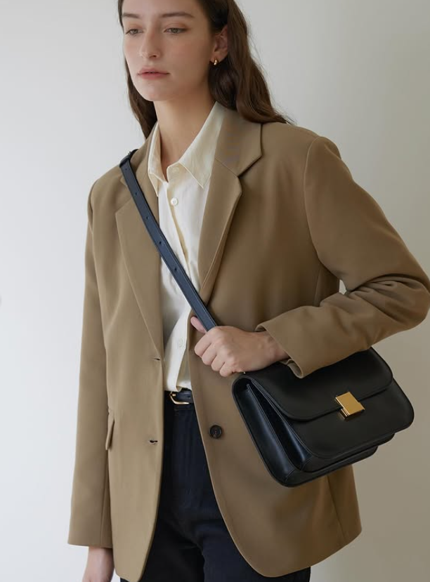 Korean-Made Premium Bag Crafted from Kip Leather