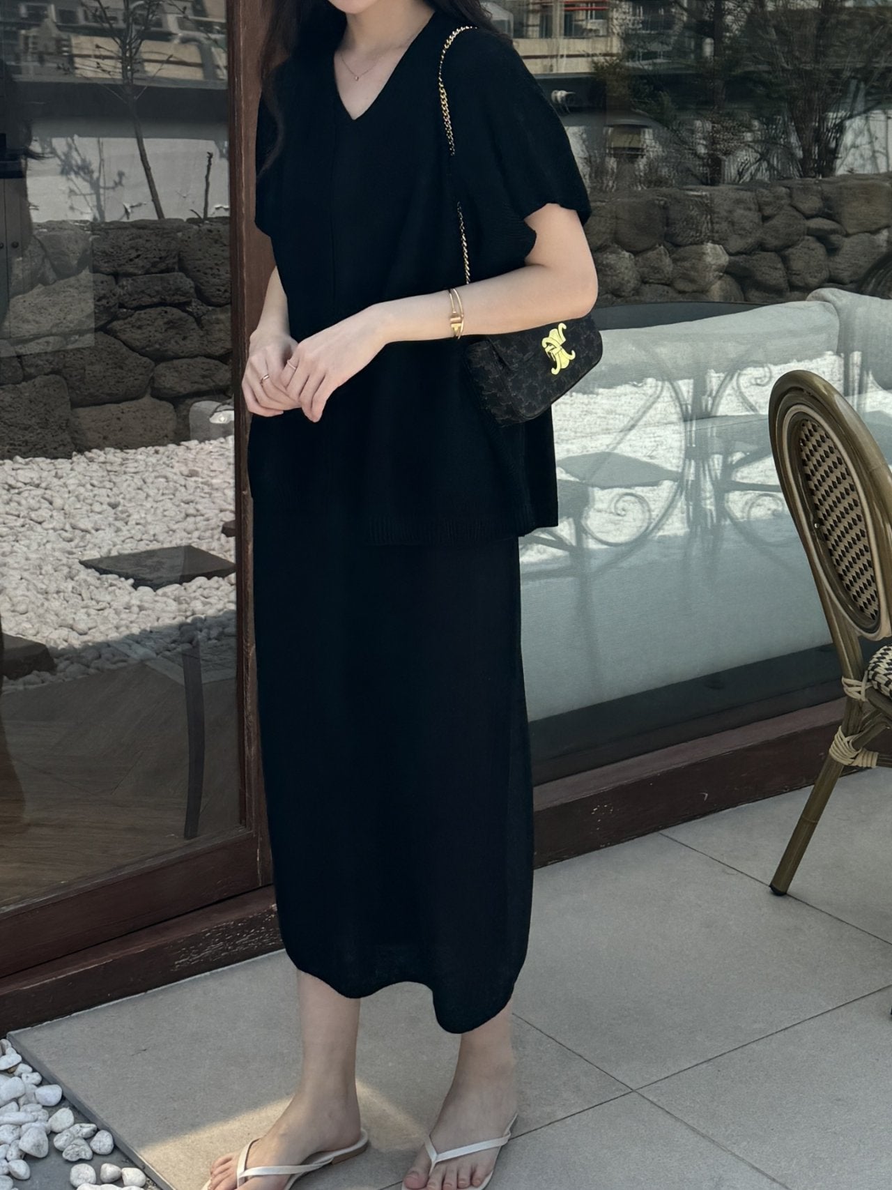 Holgament Artisan Linen Blend Two-Piece Set