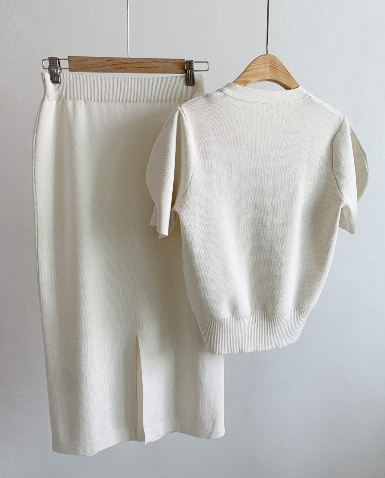 Perfect Knit Cardigan & Skirt Set