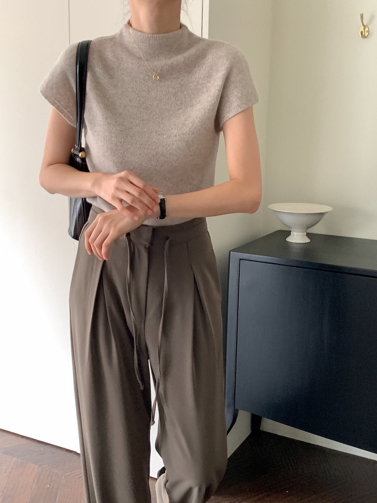 Cashmere Half-Neck Knit