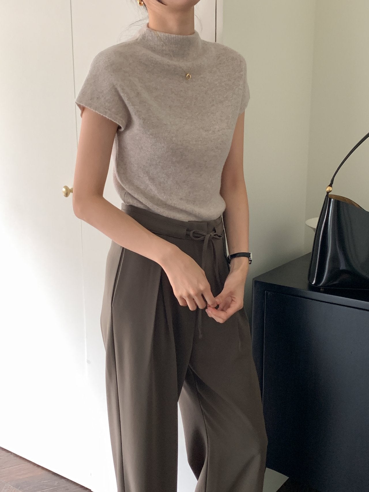 Cashmere Half-Neck Knit