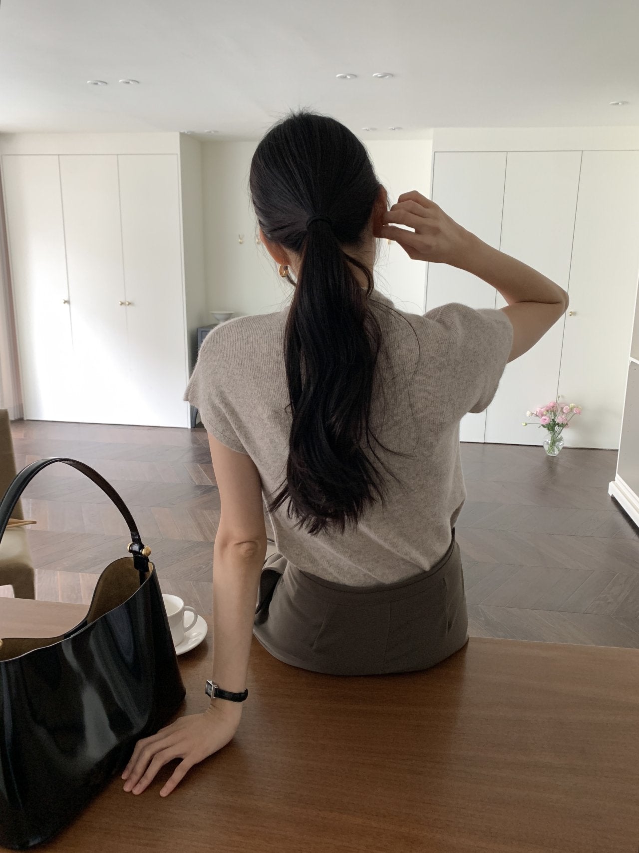 Cashmere Half-Neck Knit