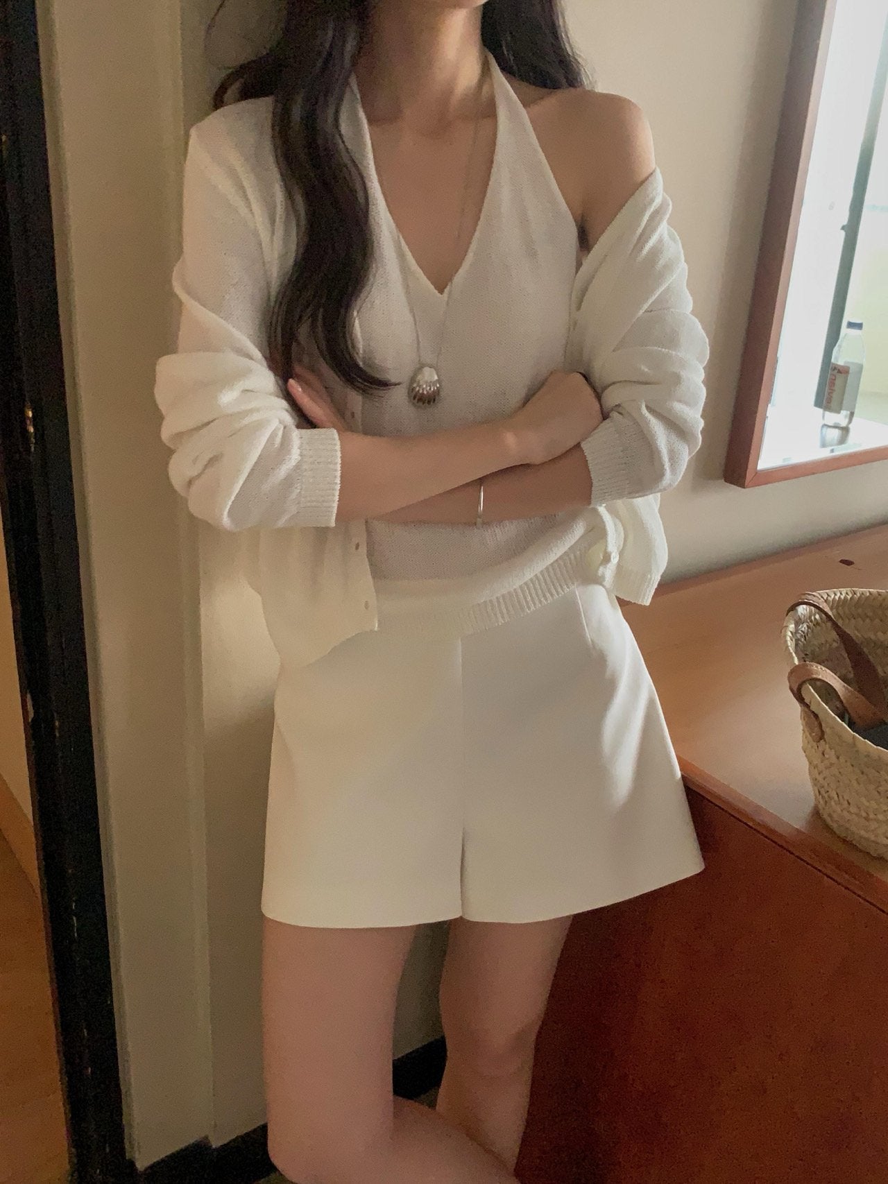 Halter Knit Cardigan