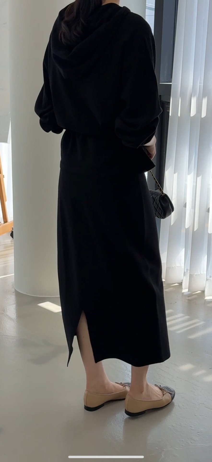 Premium Wool-Cotton Artisan Set-up - Black