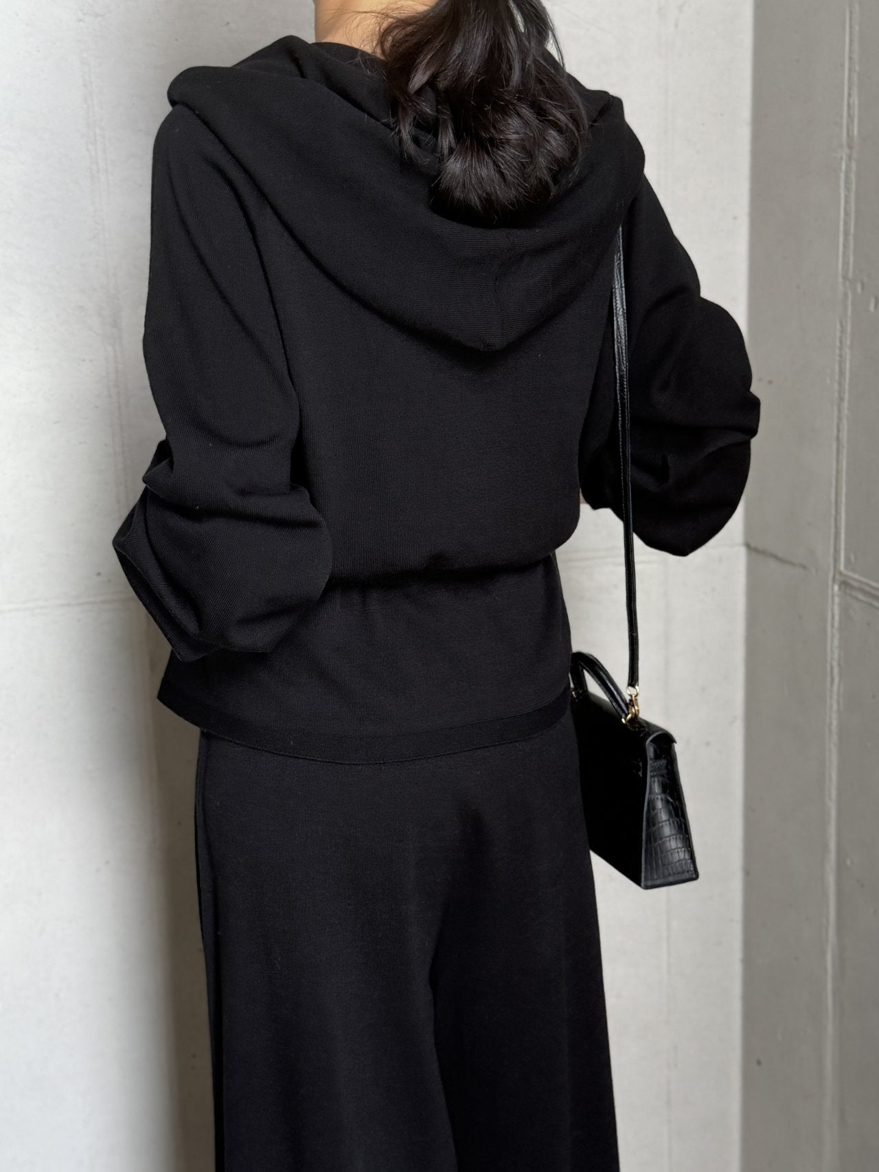 Premium Wool-Cotton Artisan Set-up - Black