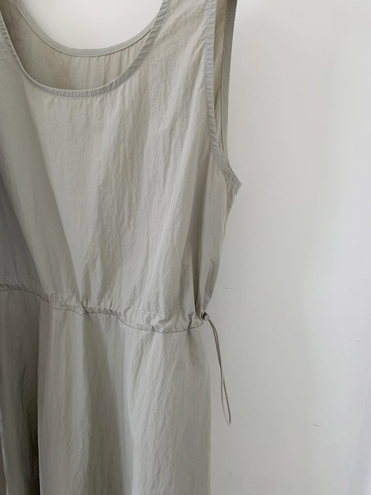 Crisp Texture Long Dress & Matching Cardigan set