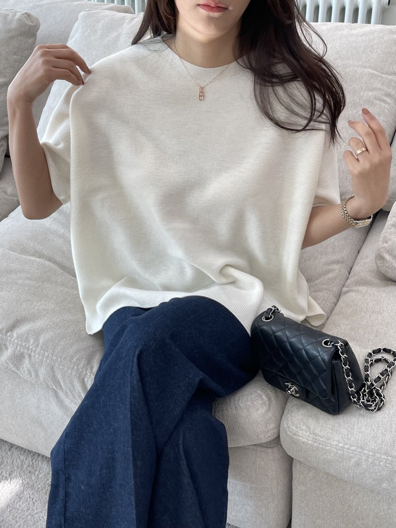 Signature Seamless Loose-Fit Knit