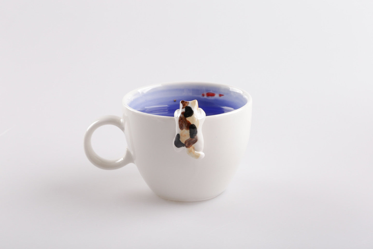 [Handmade Korean Ceramics] A Tiny Cat in Your Mug