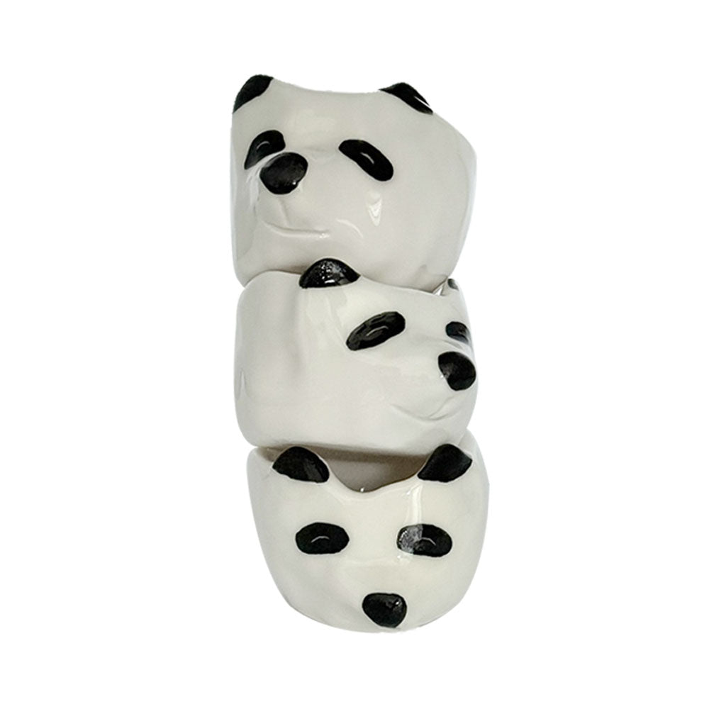 [Handmade Korean Ceramics] Smile Panda Soju Cup