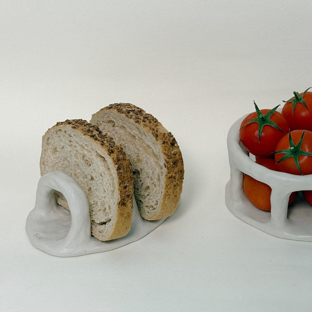 [Handmade Korean Ceramics] Bread Tray