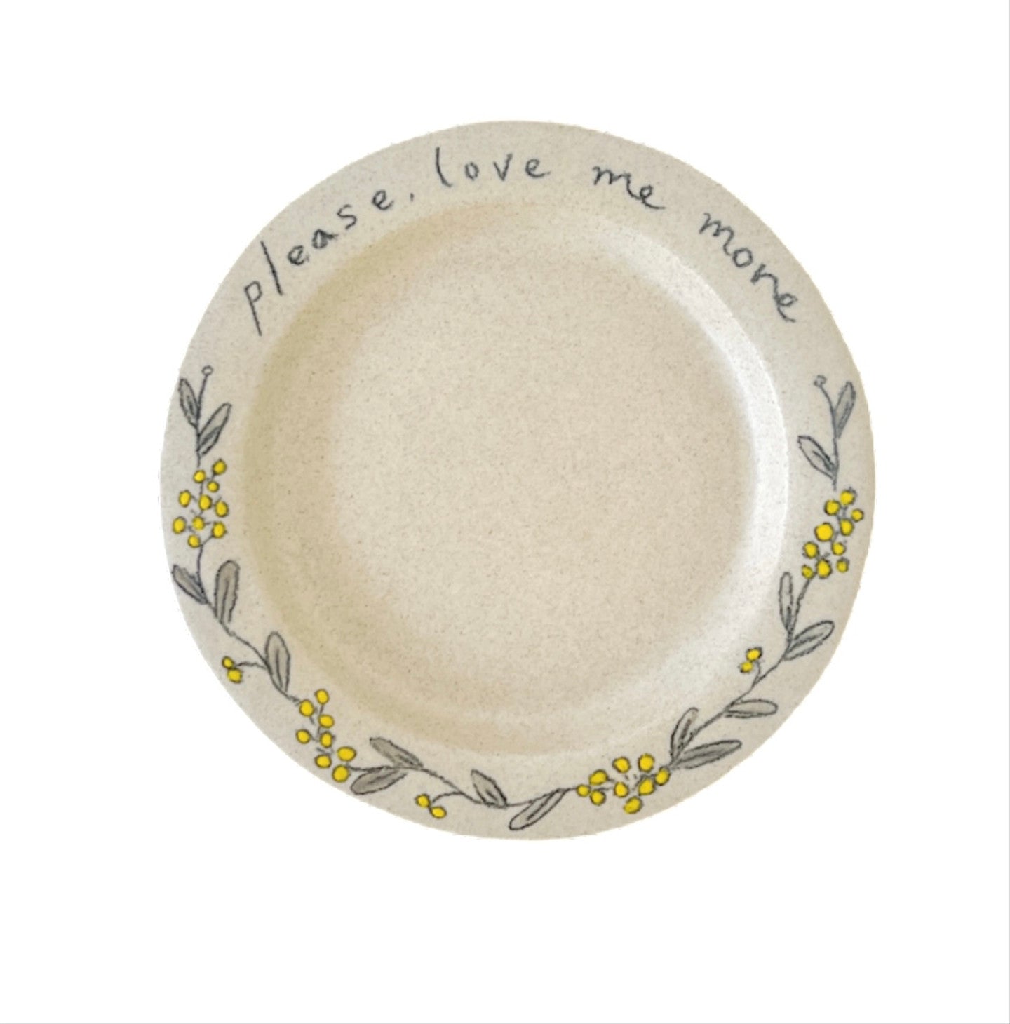 [Handmade Korean Ceramics] Love Me More Small Plate