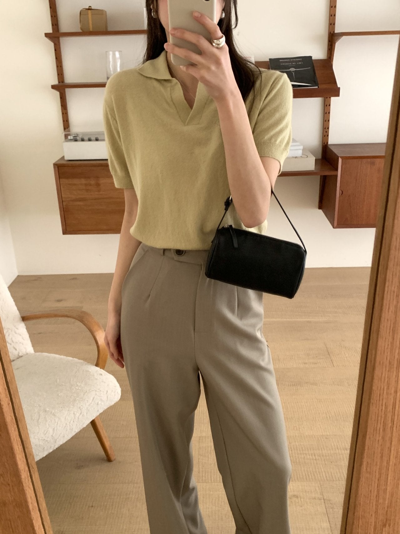 Sweet Palette Cashmere Collar Knit